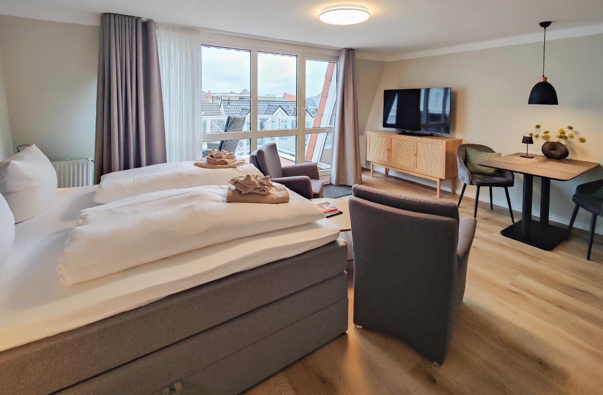 Die Kogge - Wohnung 16 Norderney Bagian luar foto