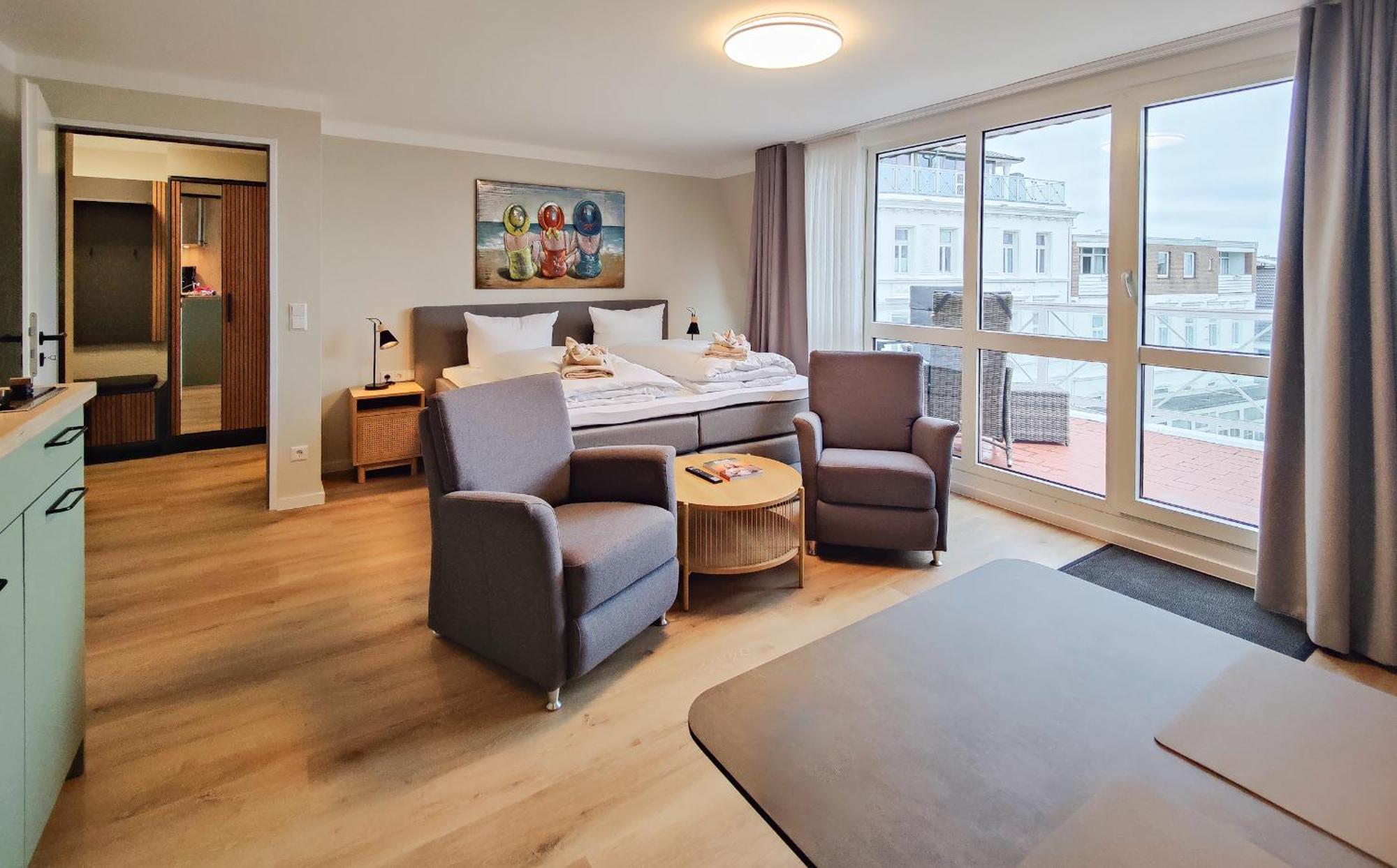 Die Kogge - Wohnung 16 Norderney Bagian luar foto