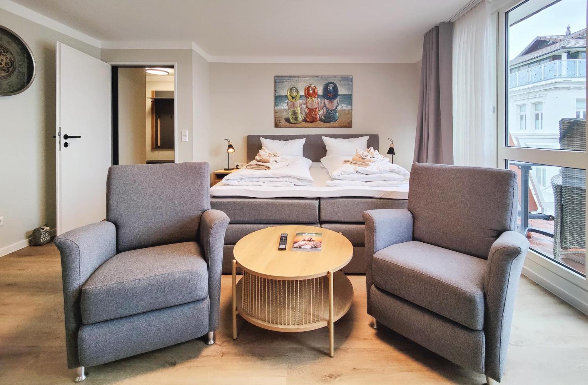Die Kogge - Wohnung 16 Norderney Bagian luar foto