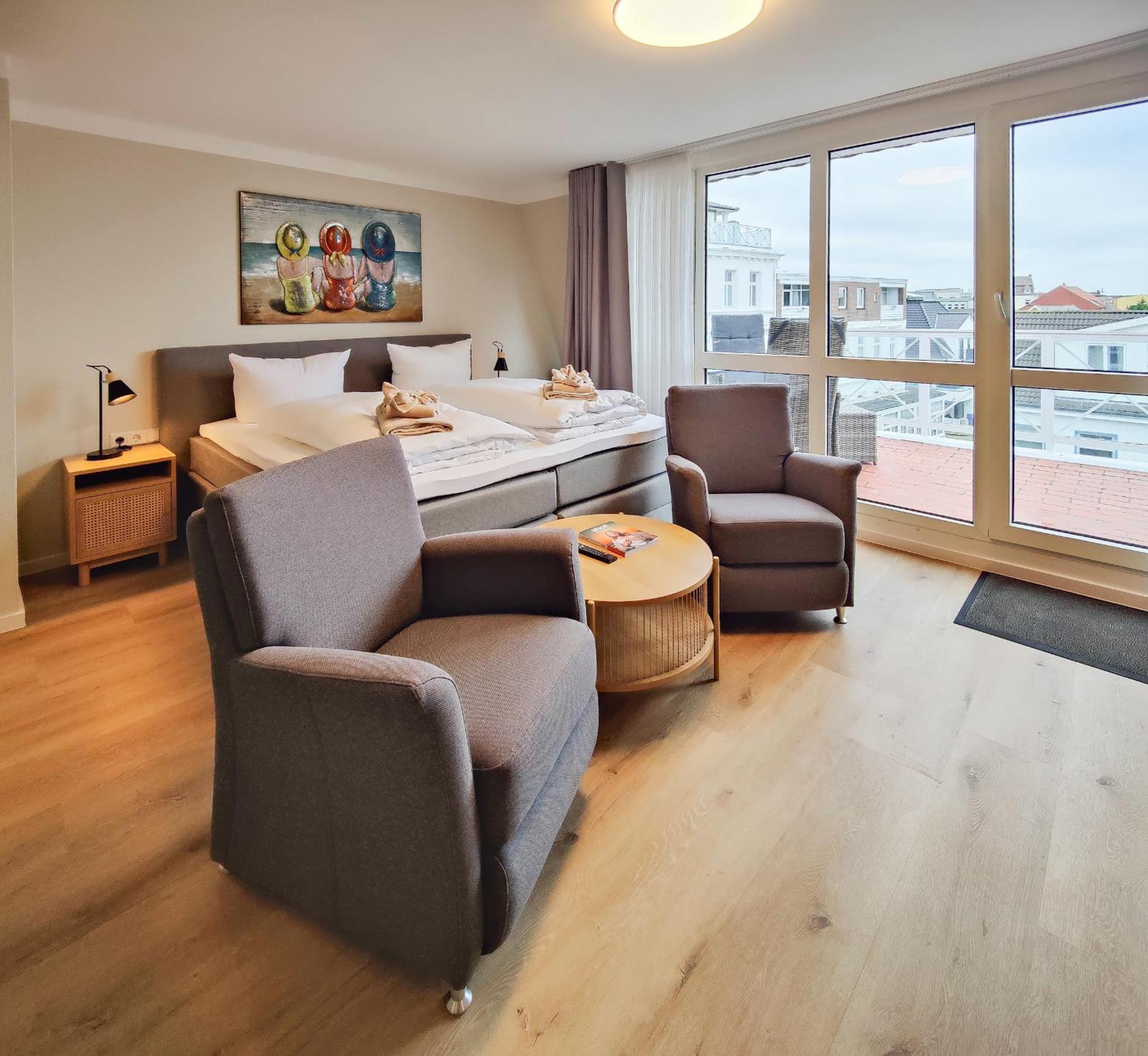 Die Kogge - Wohnung 16 Norderney Bagian luar foto
