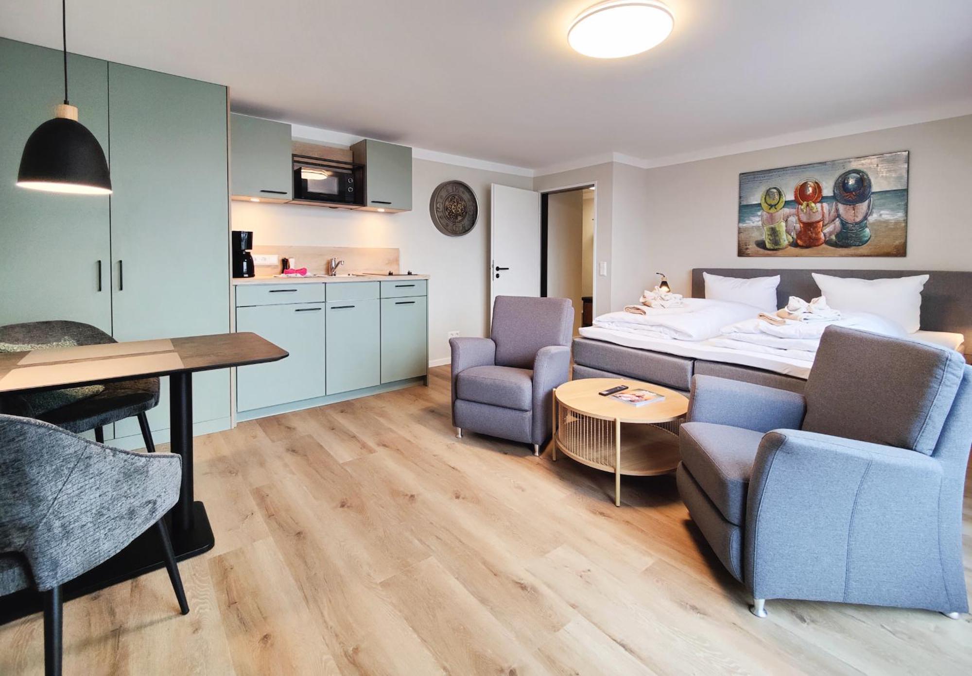 Die Kogge - Wohnung 16 Norderney Bagian luar foto